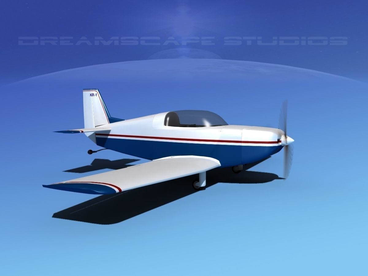 Ken Rand KR-2 V01 3D model_3
