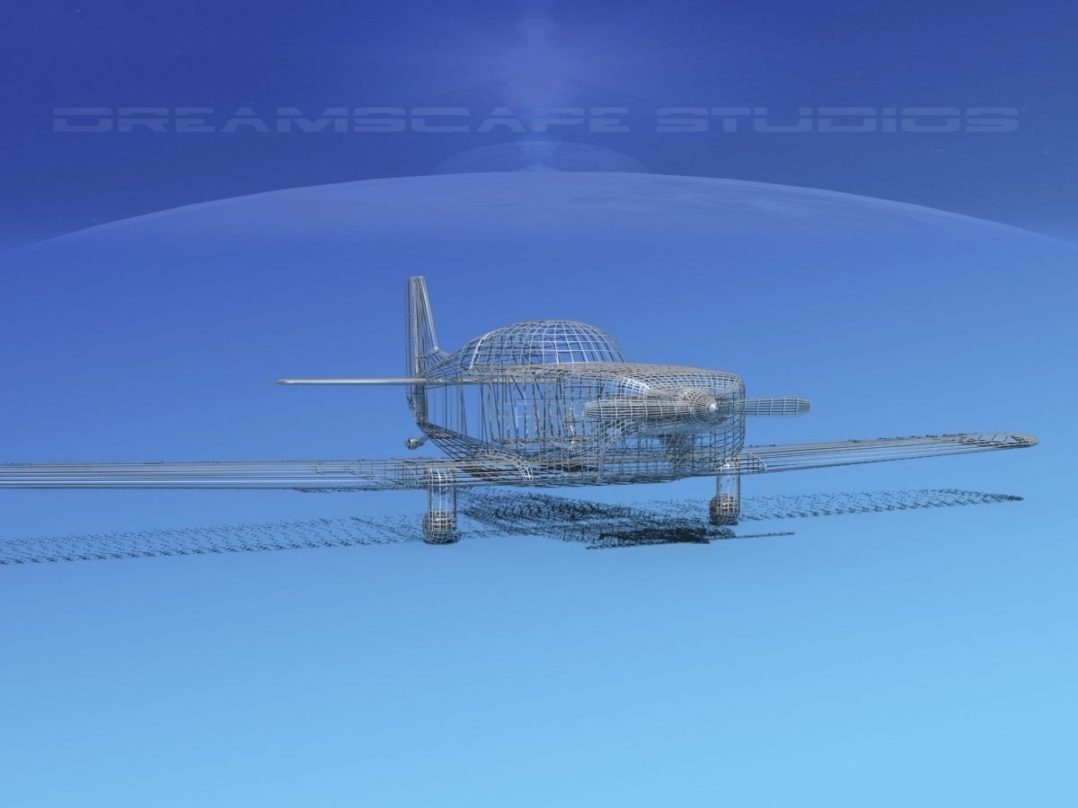 Ken Rand KR-2 V01 3D model_13