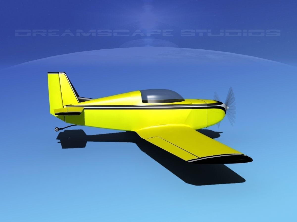 Ken Rand KR-2 V02 3D model_4