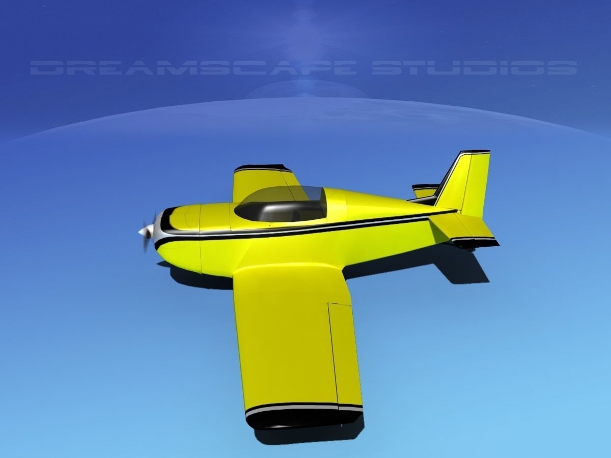 Ken Rand KR-2 V02 3D model_9