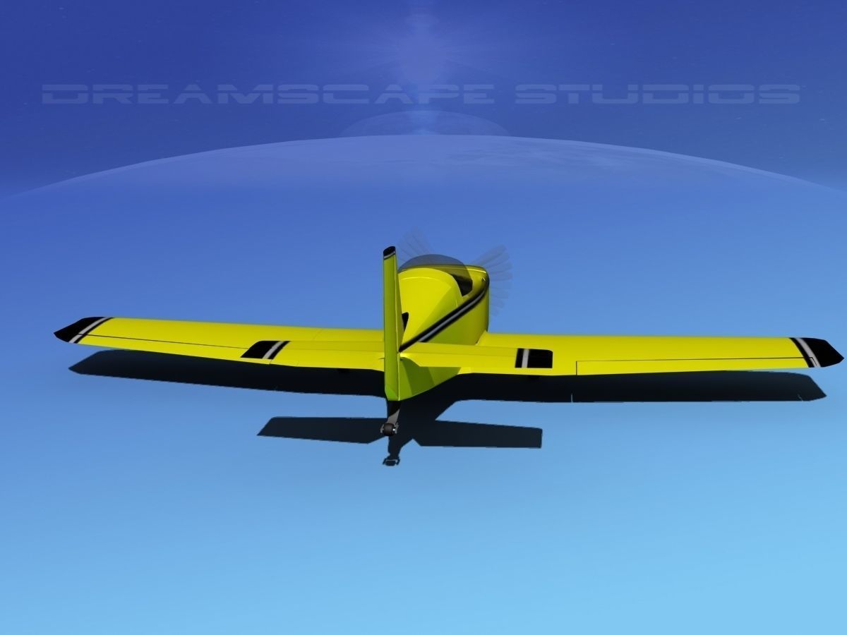 Ken Rand KR-2 V02 3D model_6