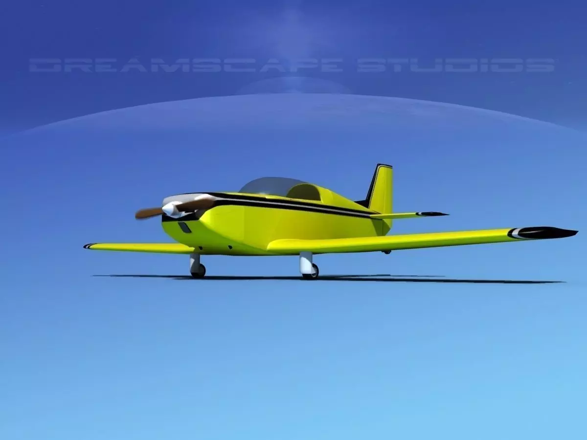 Ken Rand KR-2 V02 3D model_0