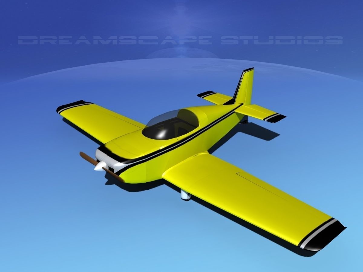 Ken Rand KR-2 V02 3D model_10