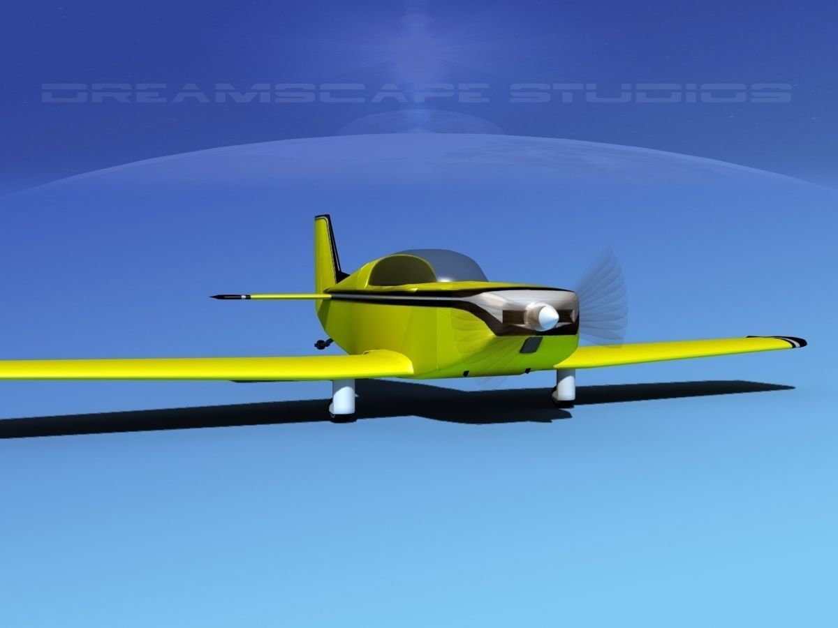 Ken Rand KR-2 V02 3D model_2