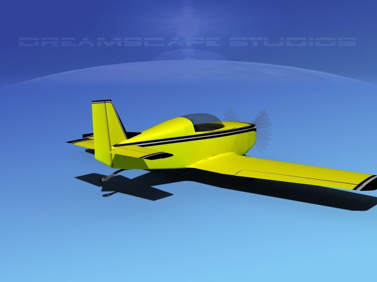 Ken Rand KR-2 V02 3D model_5