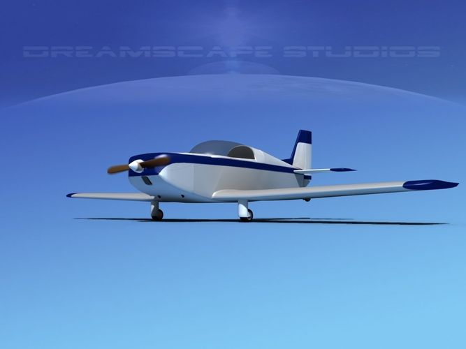 Ken Rand KR-2 V03 3D model