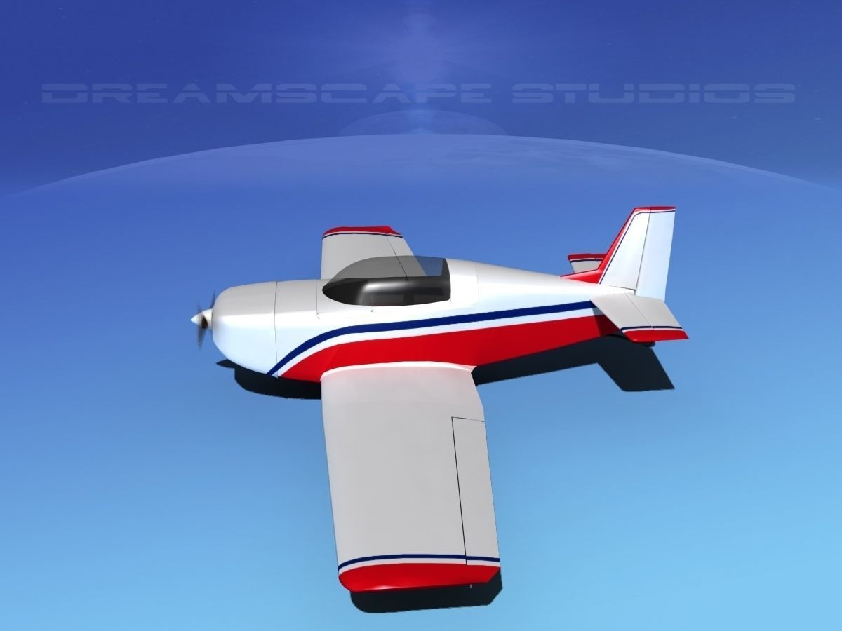 Ken Rand KR-2 V09 3D model_9