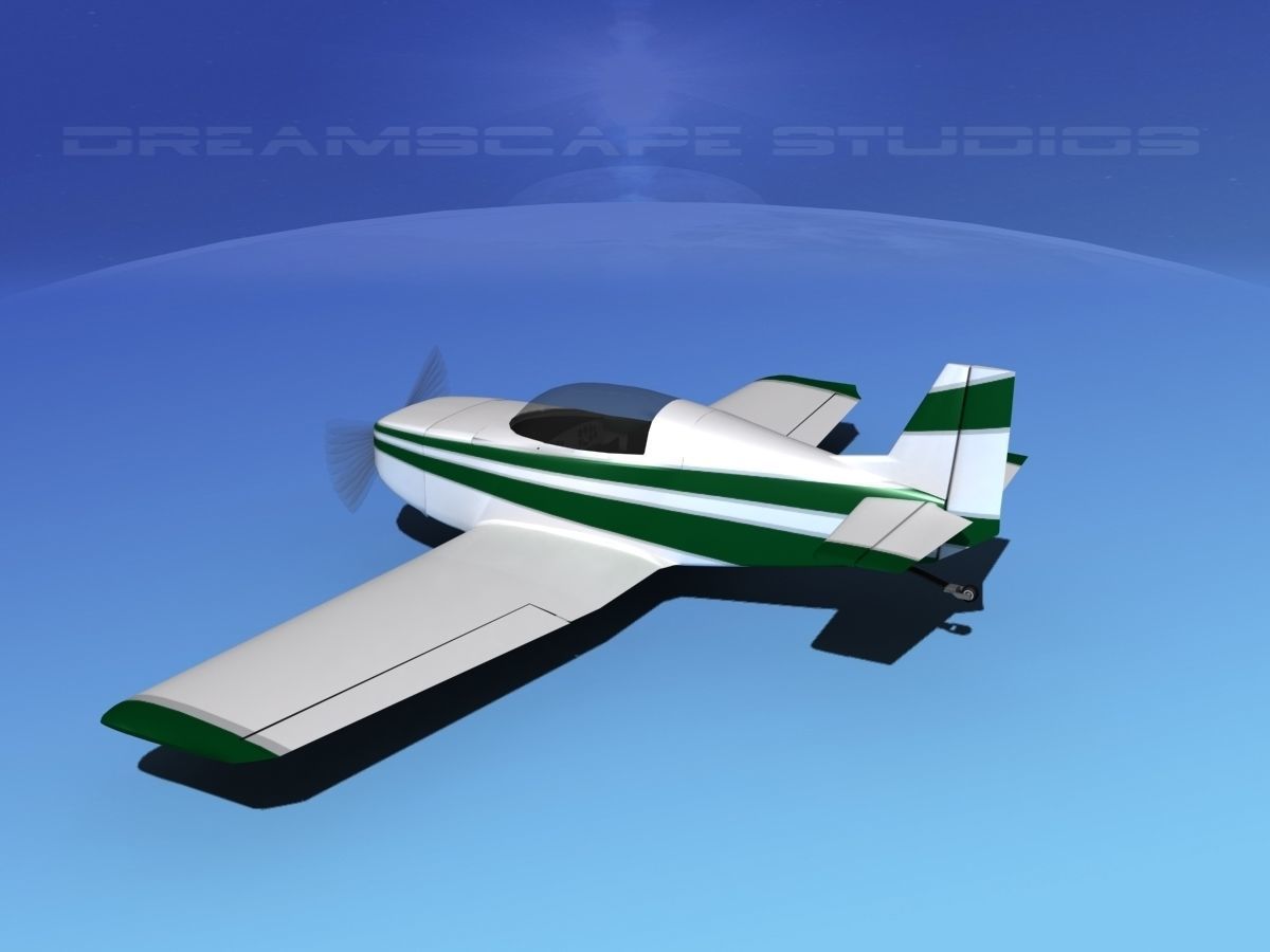 Ken Rand KR-2 V10 3D model_8