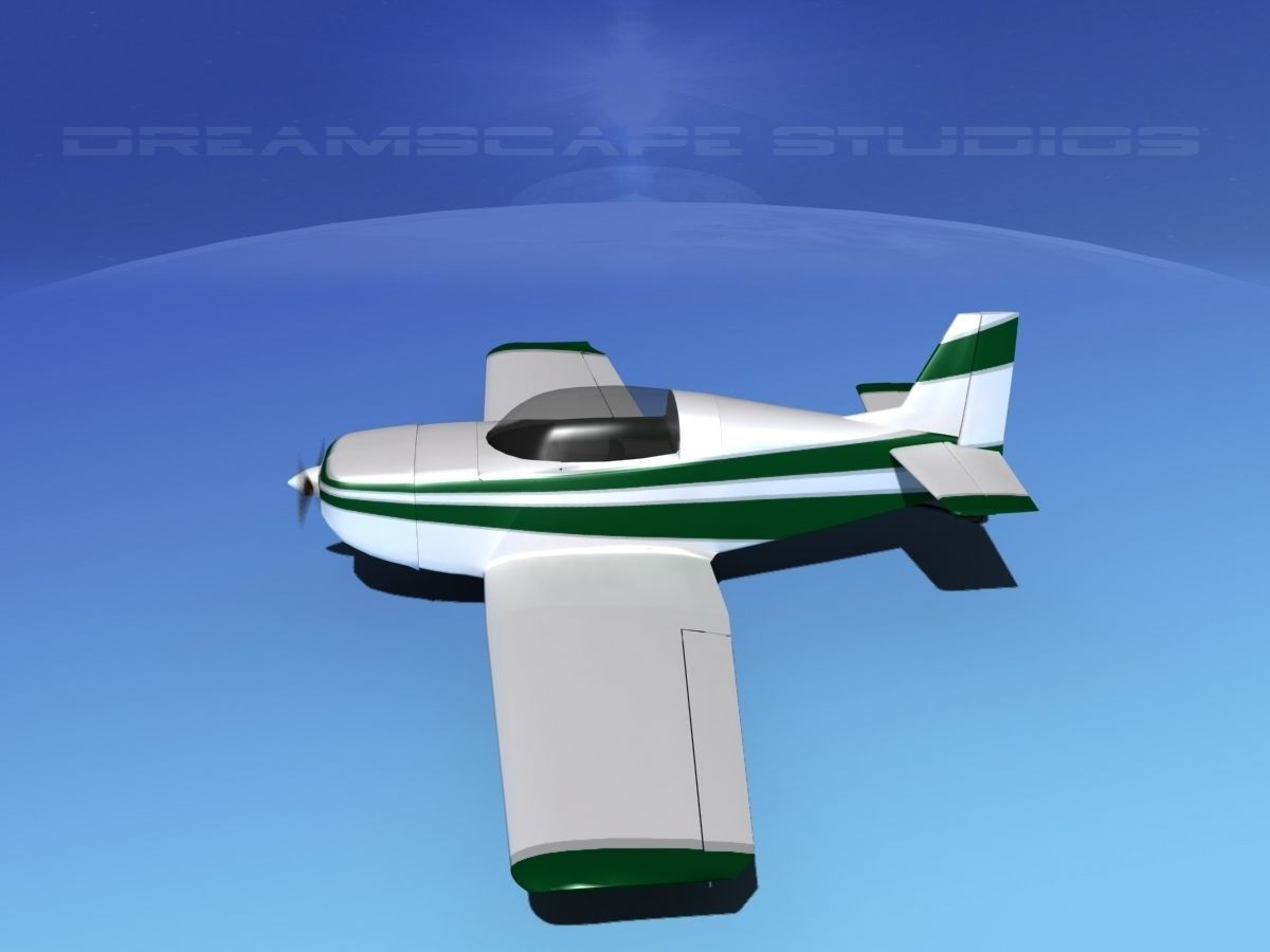 Ken Rand KR-2 V10 3D model_9