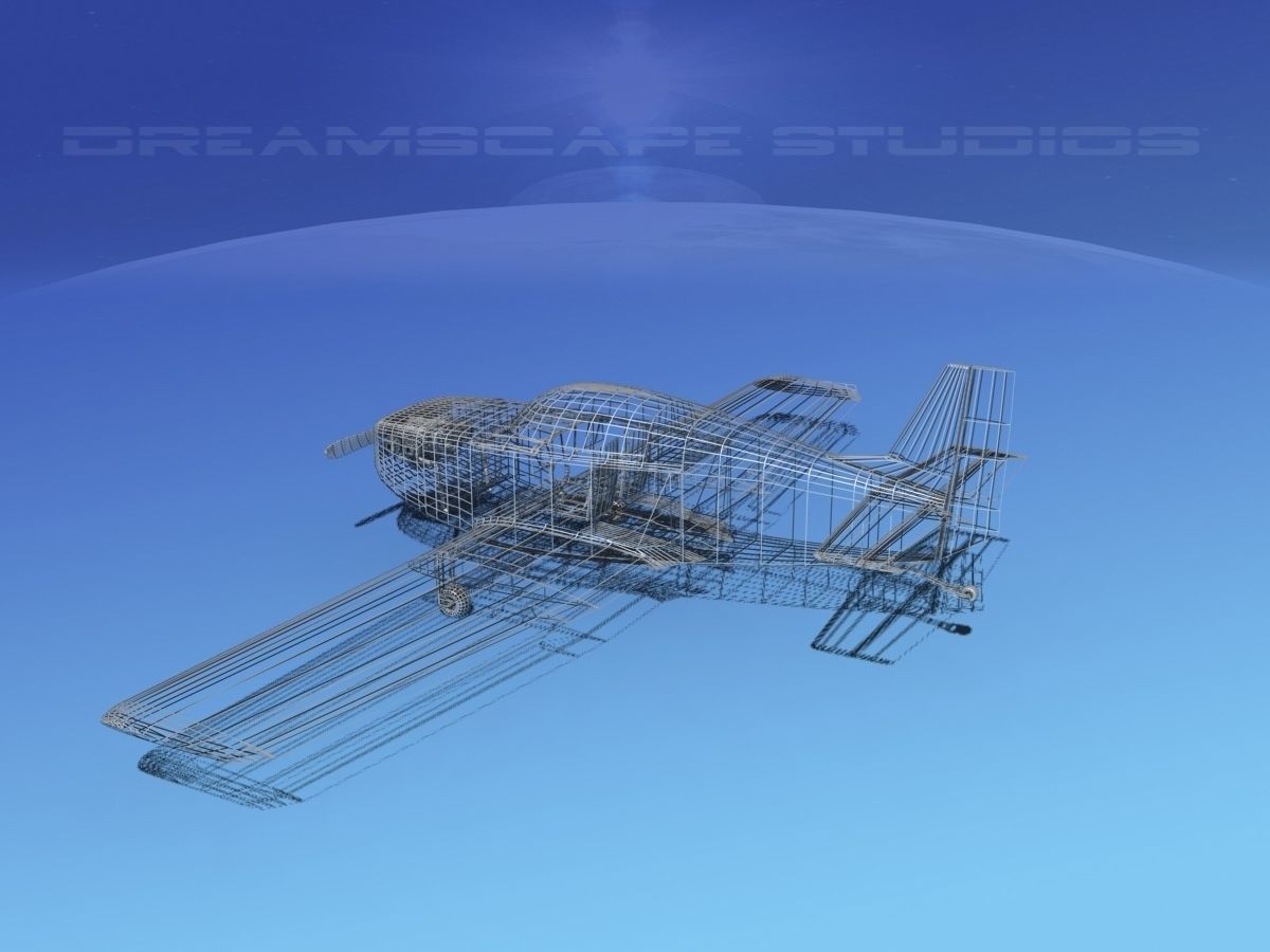 Ken Rand KR-2 V10 3D model_16