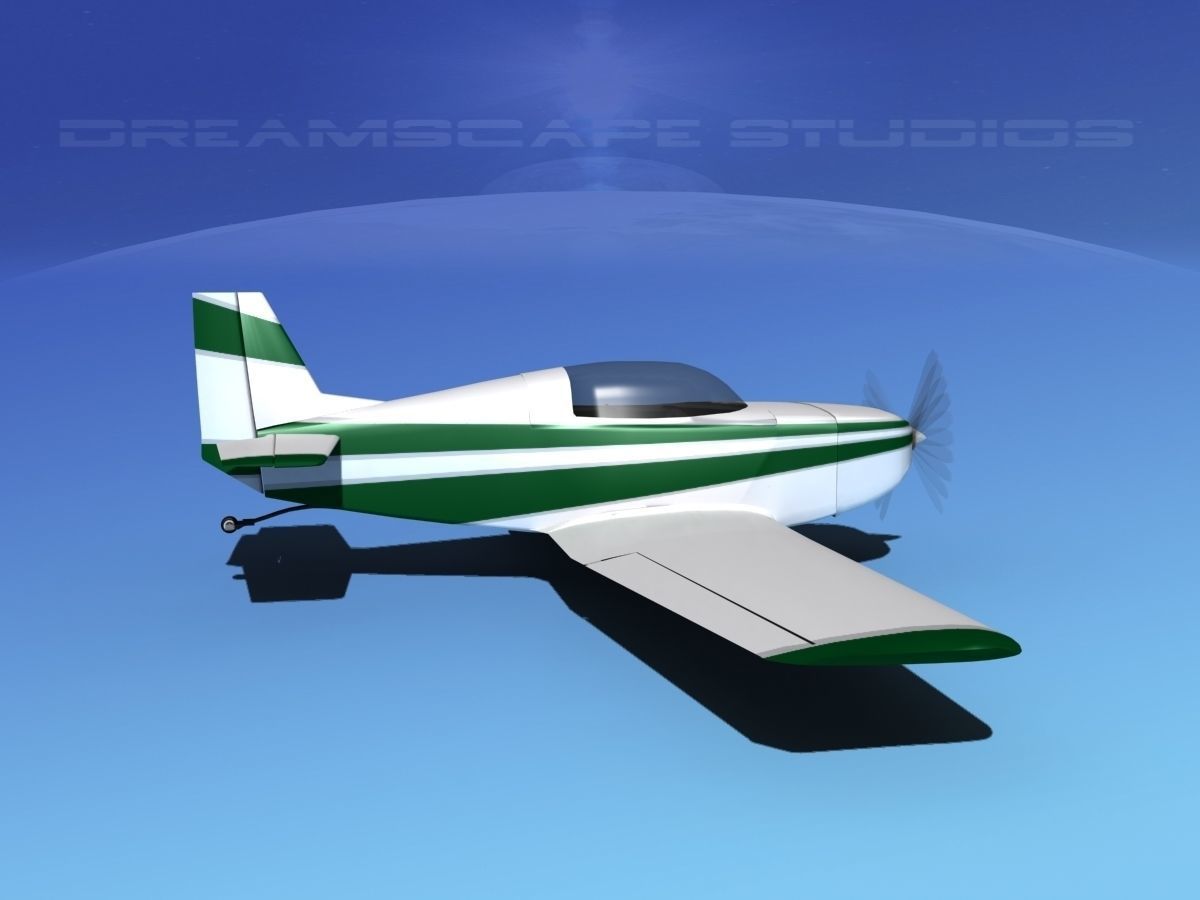 Ken Rand KR-2 V10 3D model_4