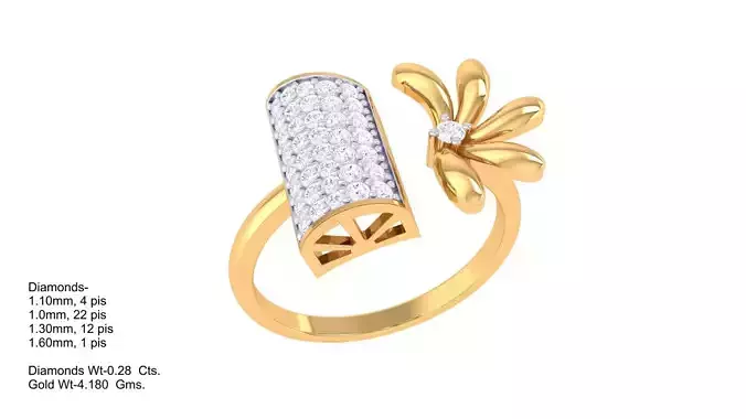 Custom Design Gold Ring 