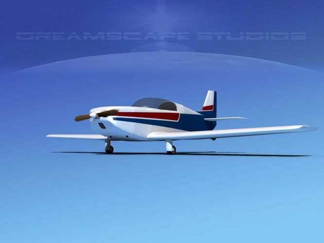 Ken Rand KR-2 V14 3D model