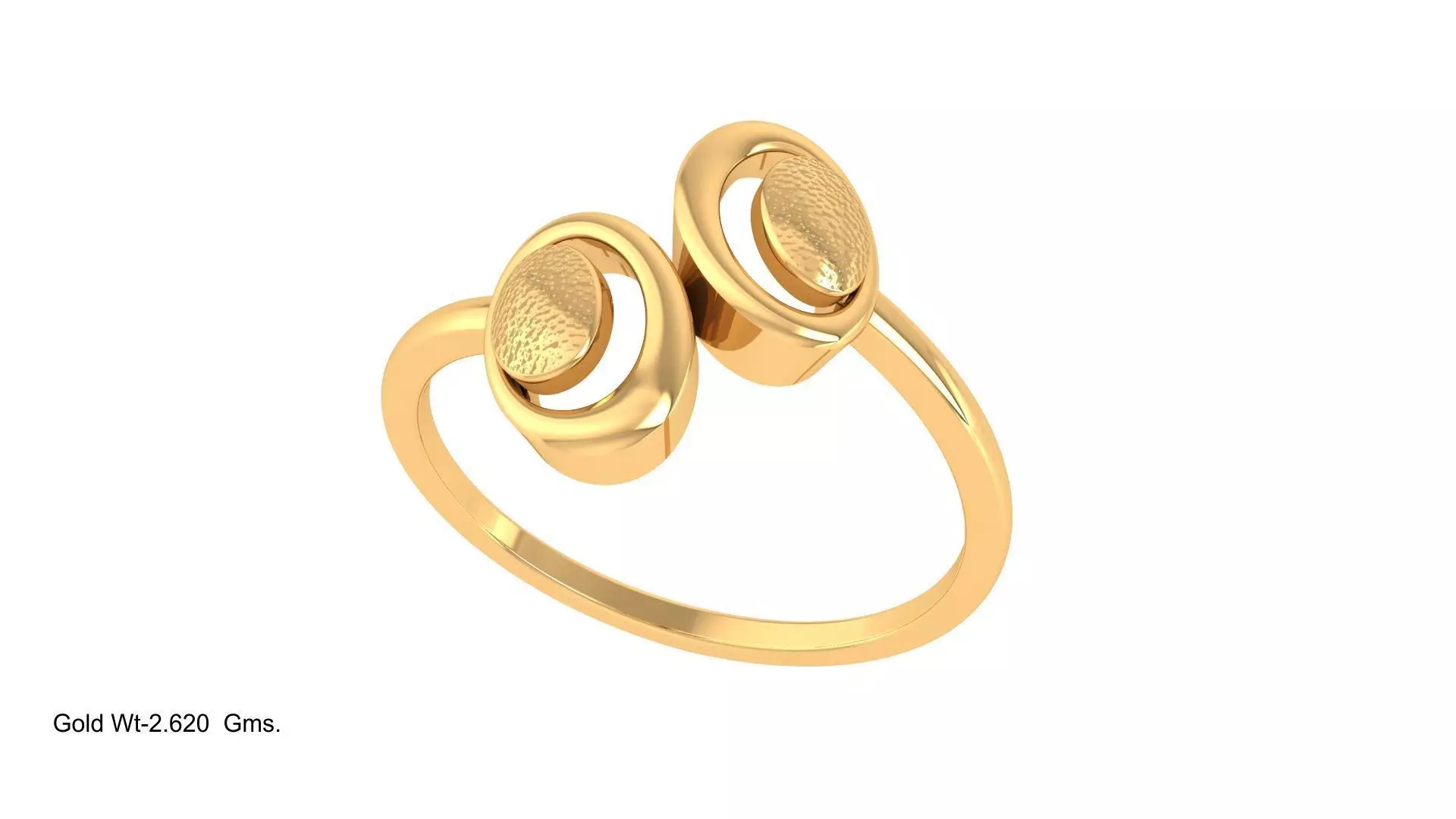 Custom Design Gold Ring Free 3D print model