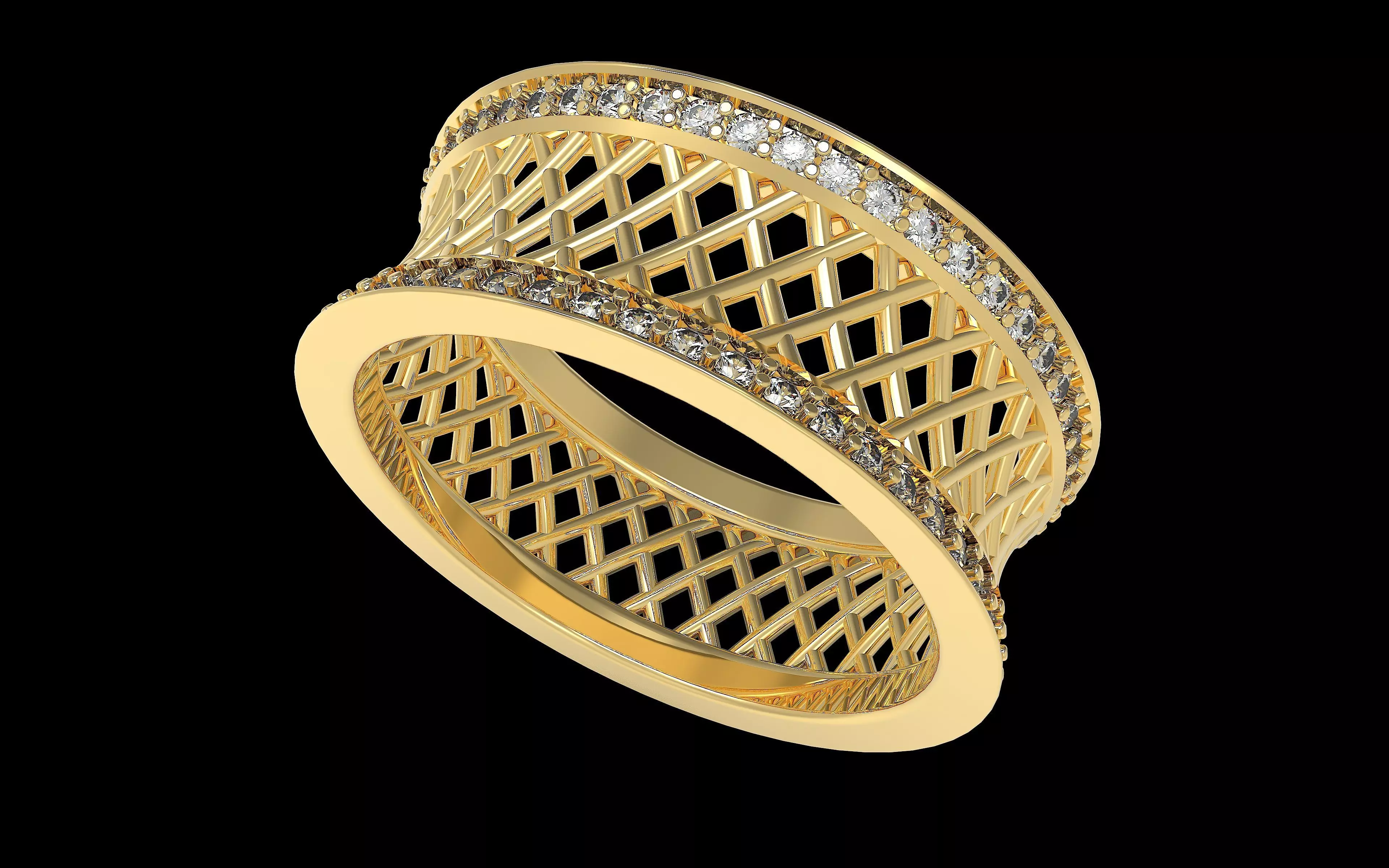 free network ring Free 3D print model