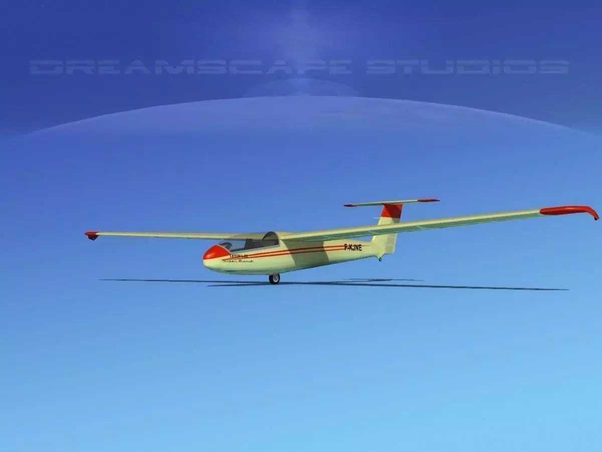 Letov Superblanik 3D model_0