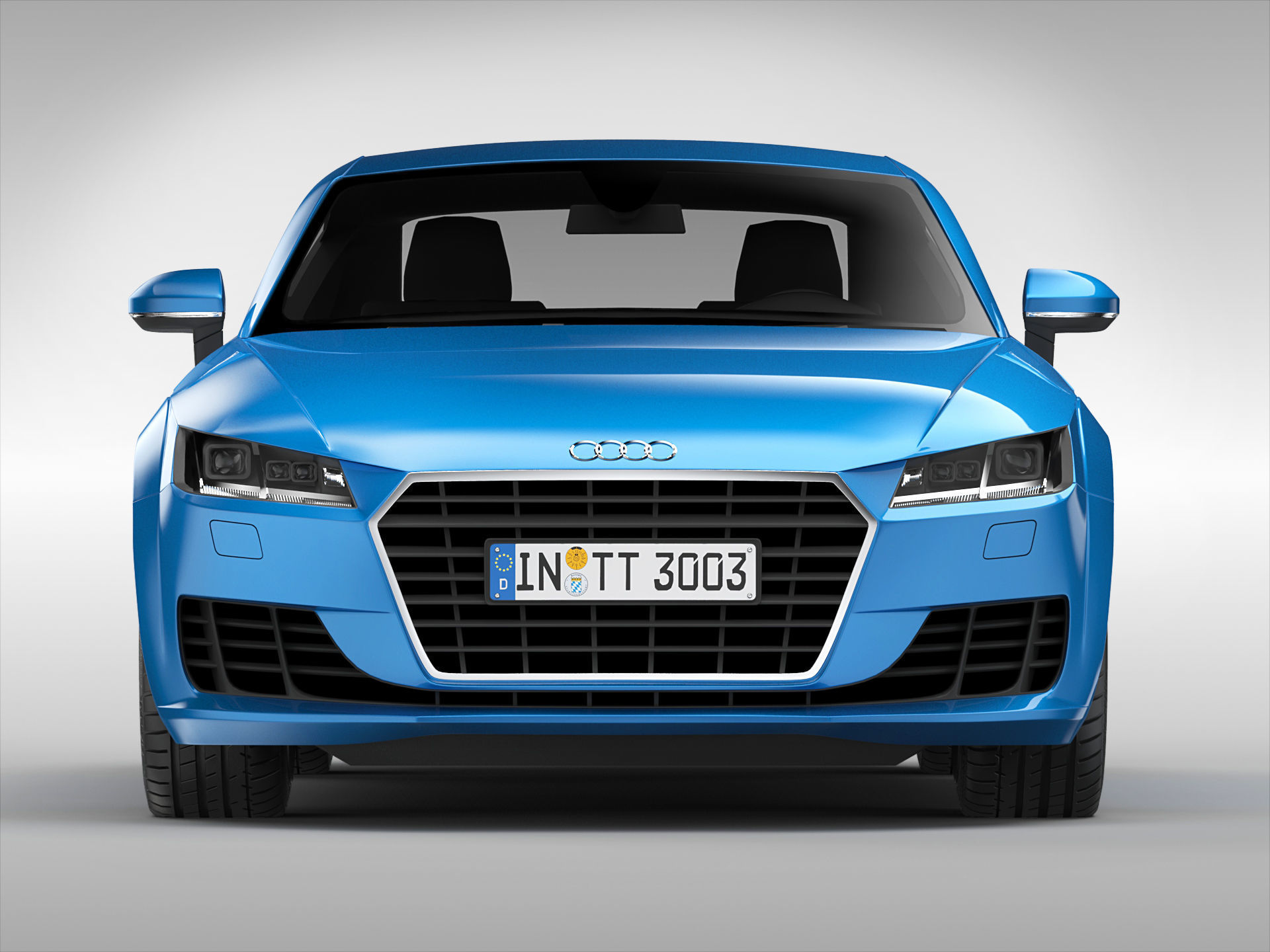 Audi TT Coupe 2015 3D model_4