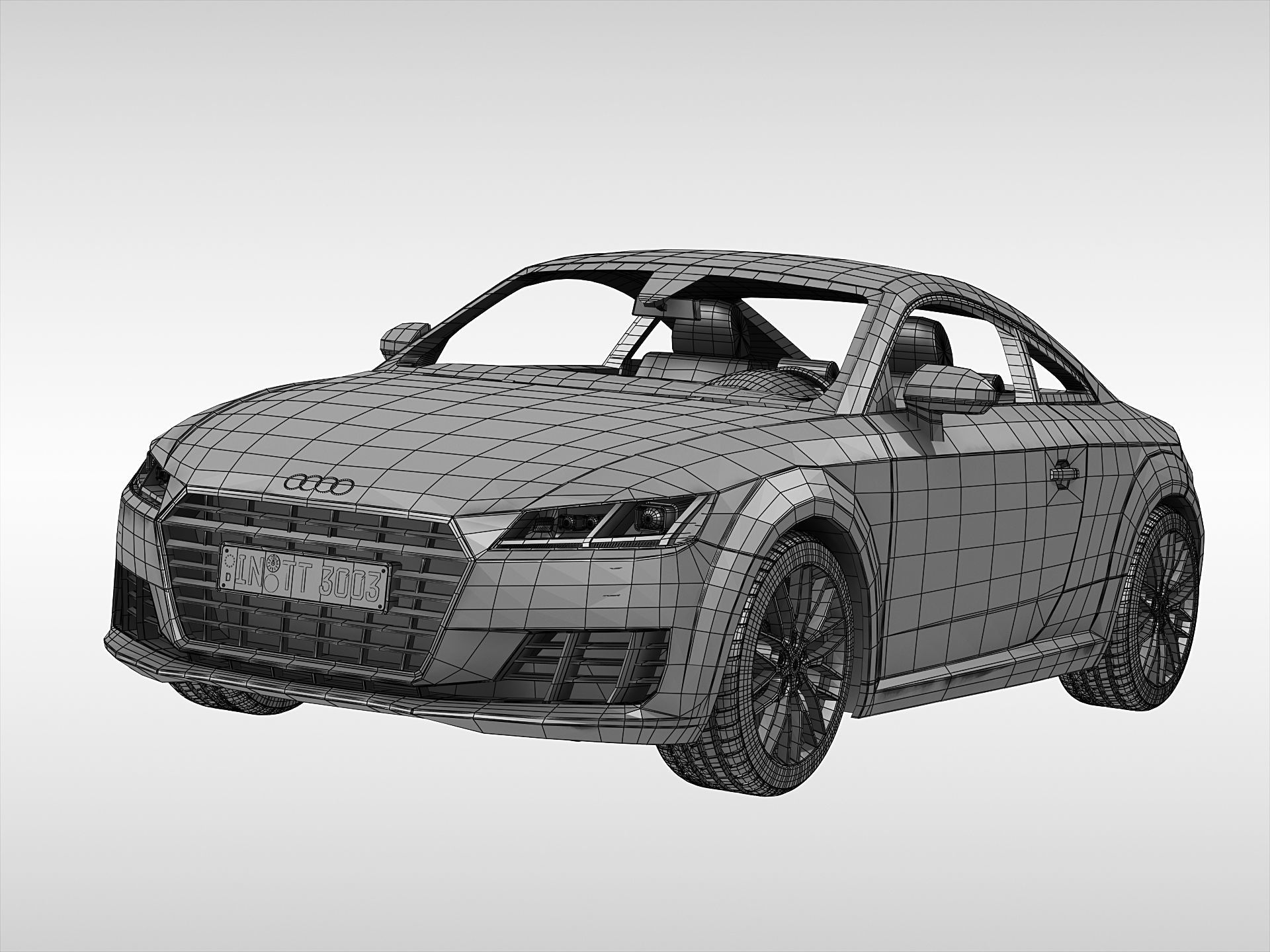 Audi TT Coupe 2015 3D model_8