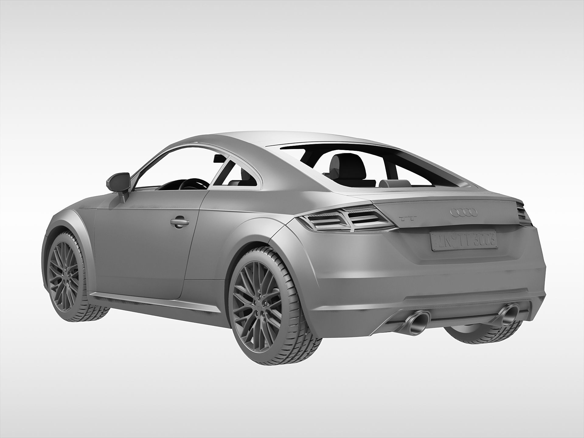 Audi TT Coupe 2015 3D model_6