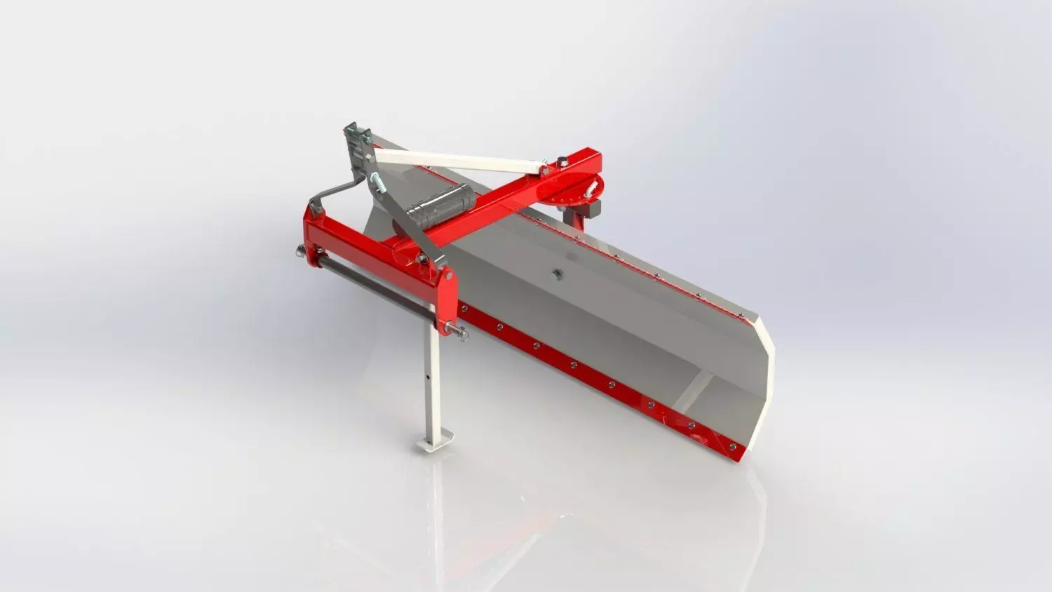 WG 1015 - Rear mounted blade - Engineering documentation 3D model