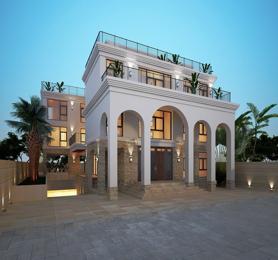 3D Print Villa 001 3D print model_3