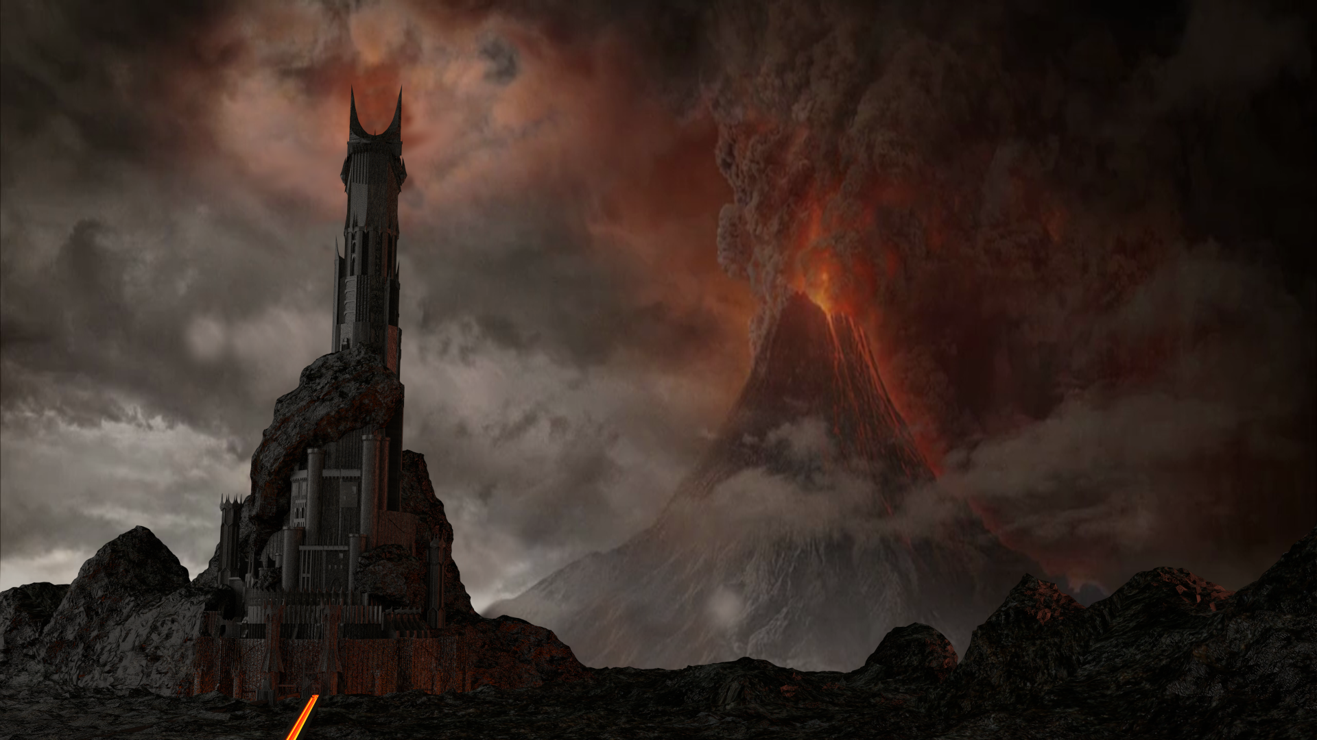 the-dark-tower-of-barad-dur-3d-model-obj-3ds-fbx-blend-dae