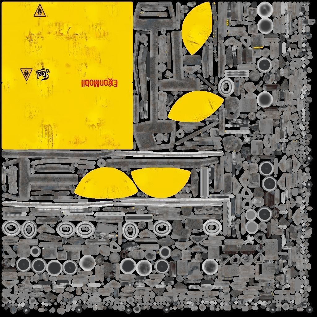 Yellow Cistern 3D model_19