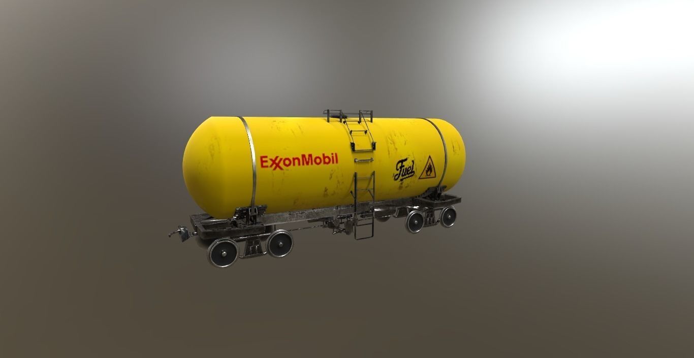 Yellow Cistern 3D model_6