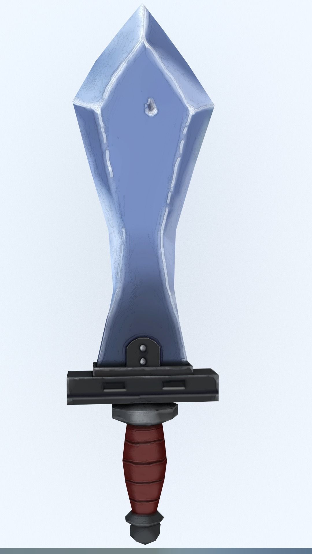 Dagger sword Free low-poly 3D model