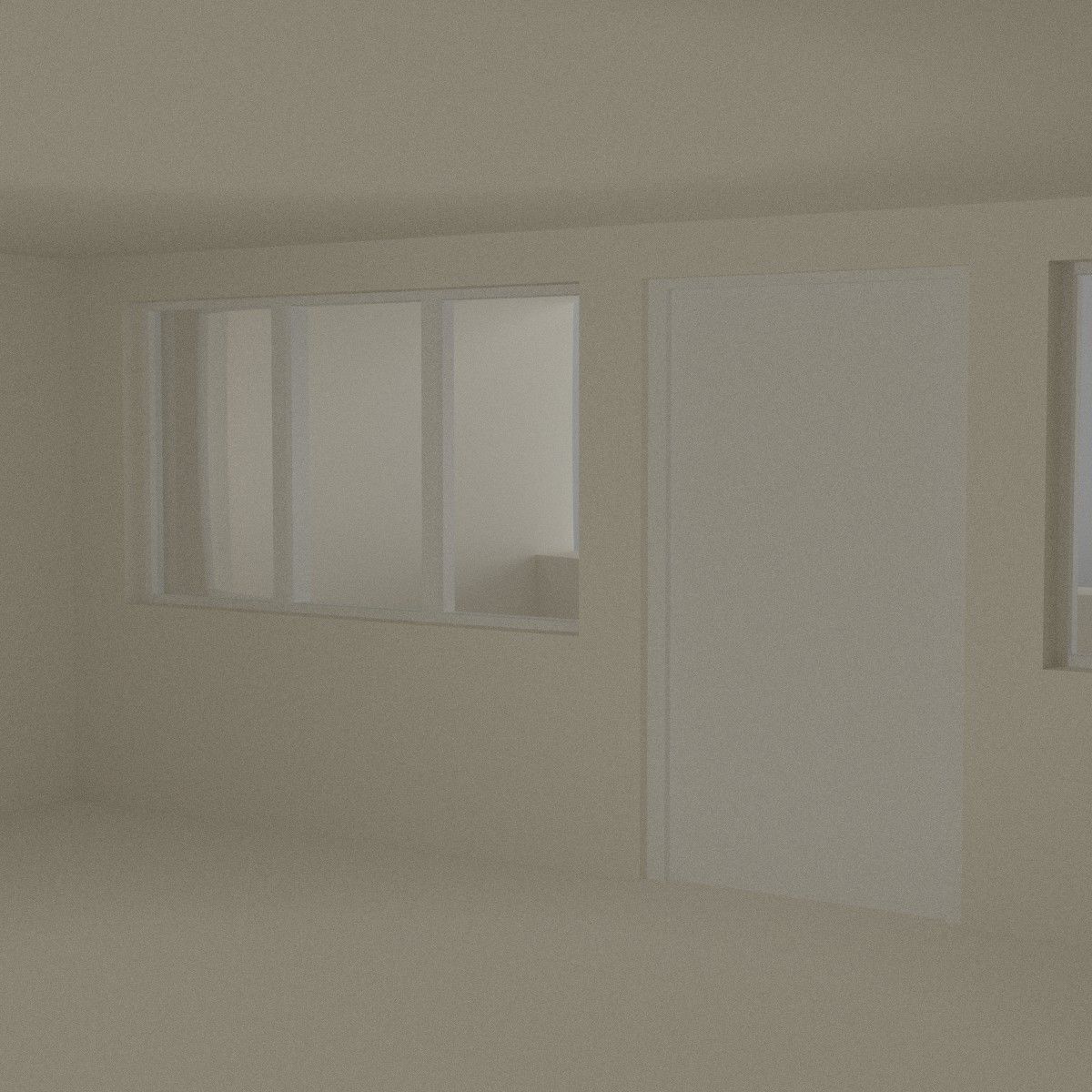 Apartment building 3D model_10
