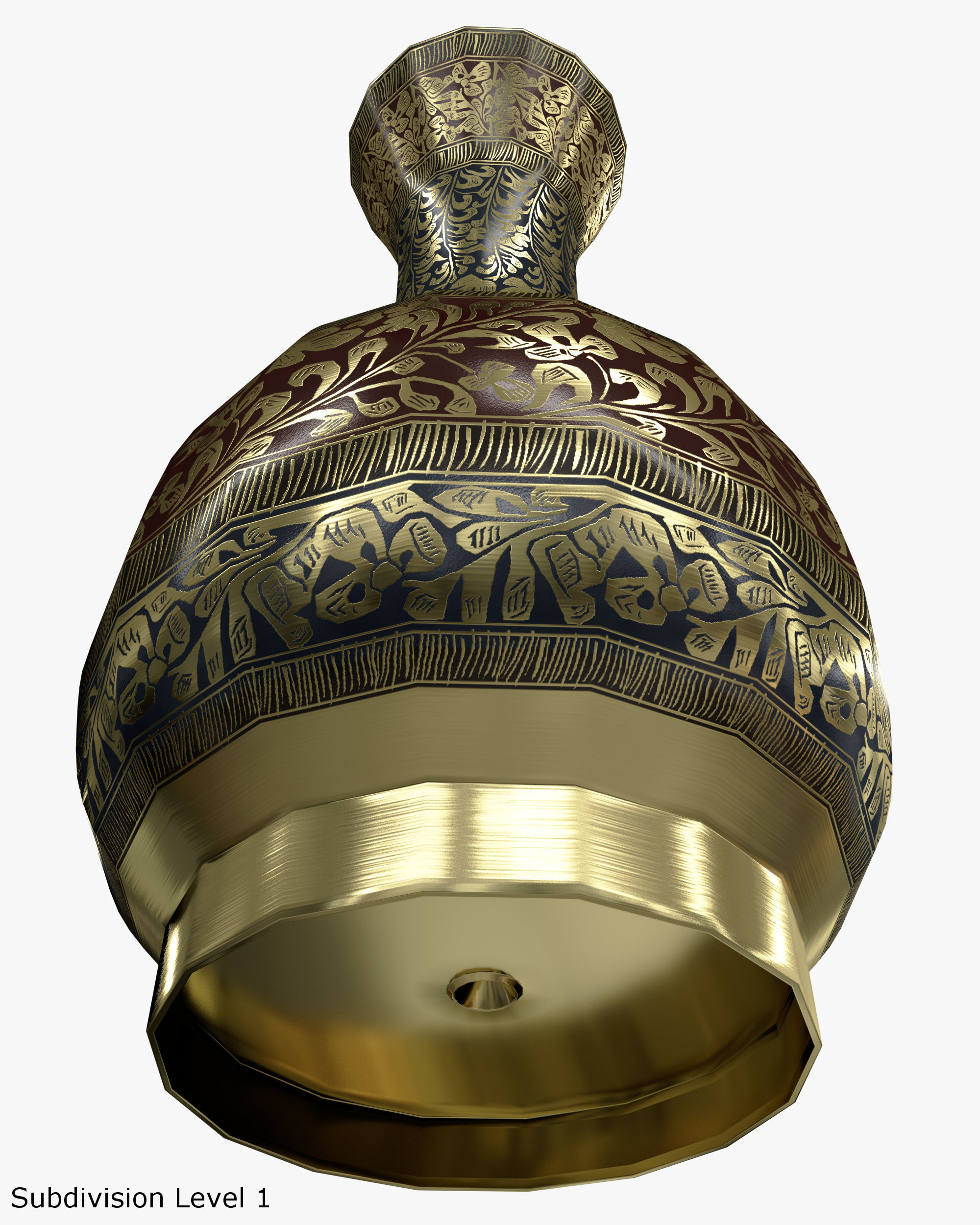 Low-poly Ewer Low-poly 3D model_7