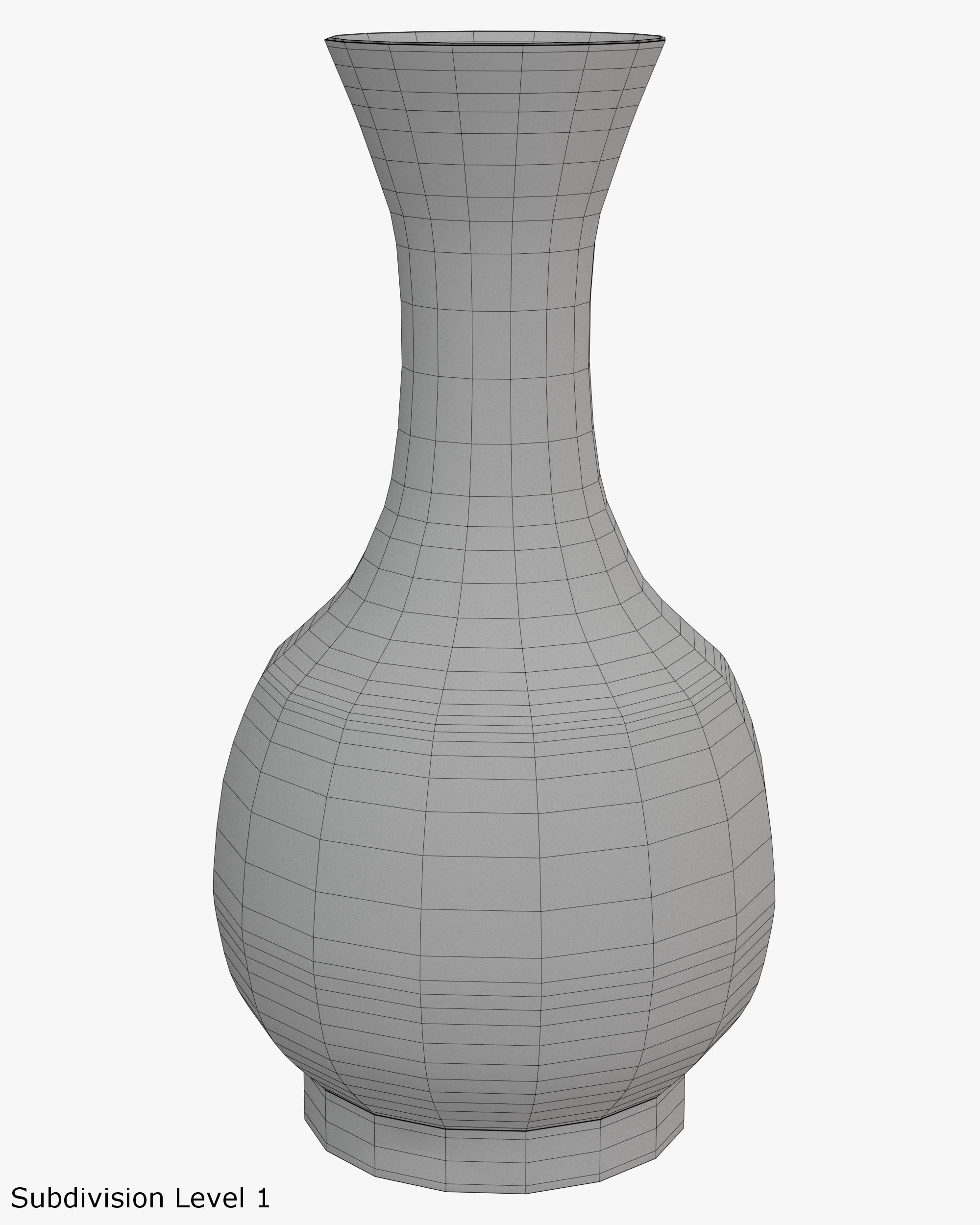 Low-poly Ewer Low-poly 3D model_19