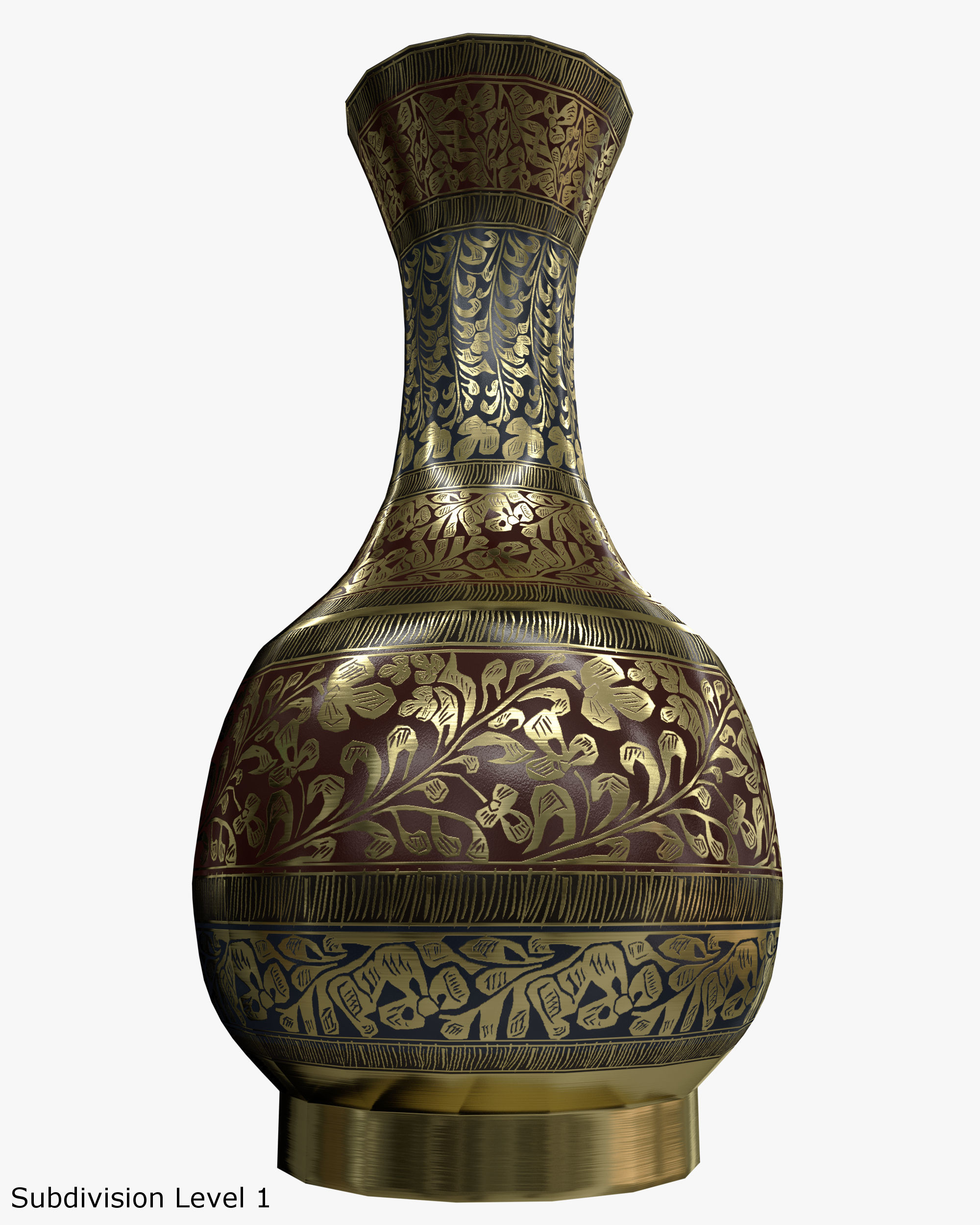 Low-poly Ewer Low-poly 3D model_5