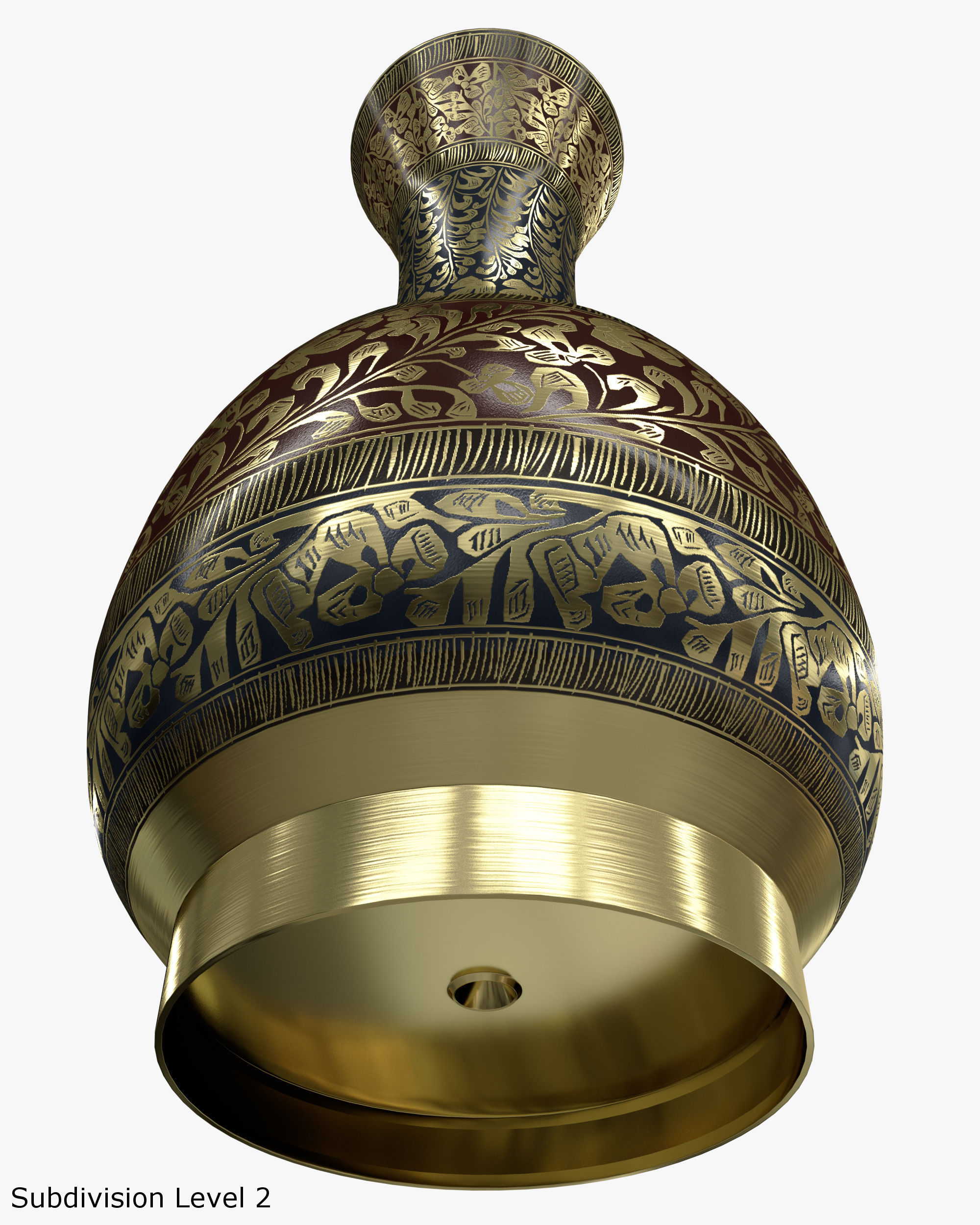 Low-poly Ewer Low-poly 3D model_3