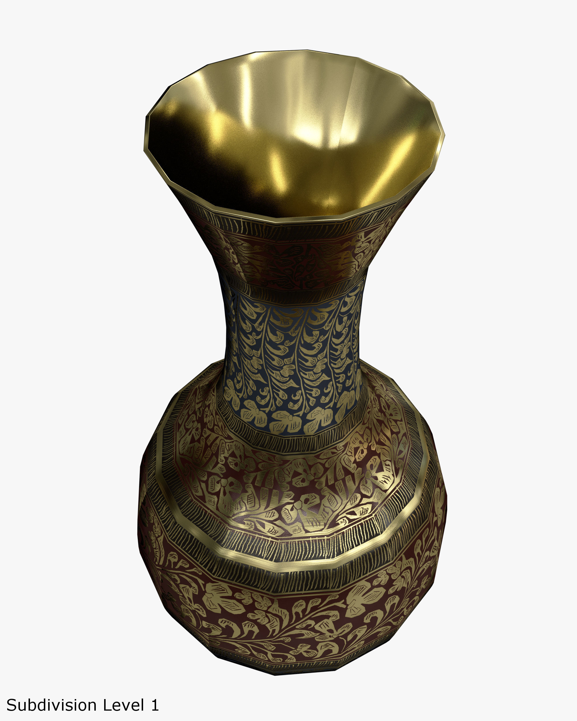 Low-poly Ewer Low-poly 3D model_6