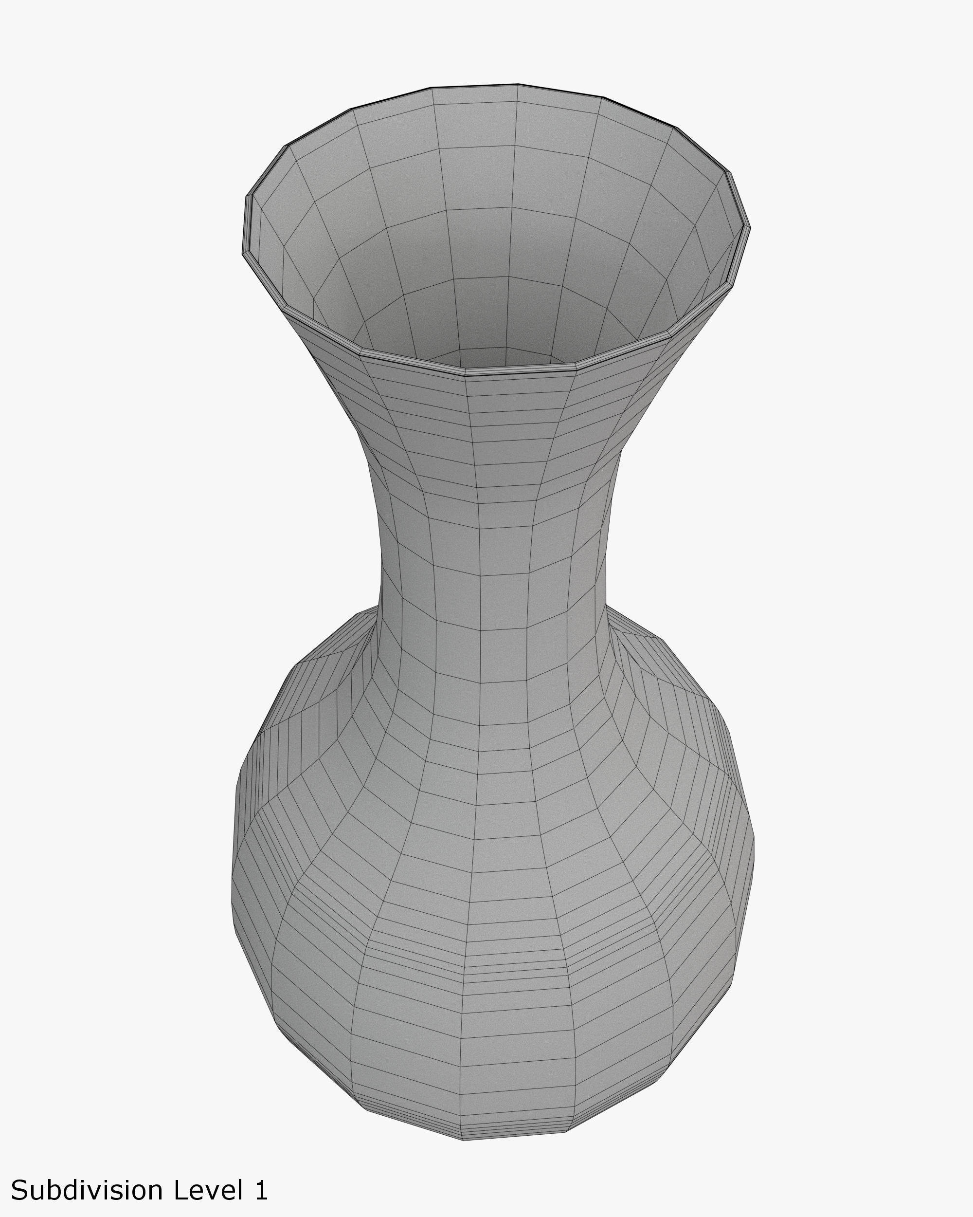 Low-poly Ewer Low-poly 3D model_21