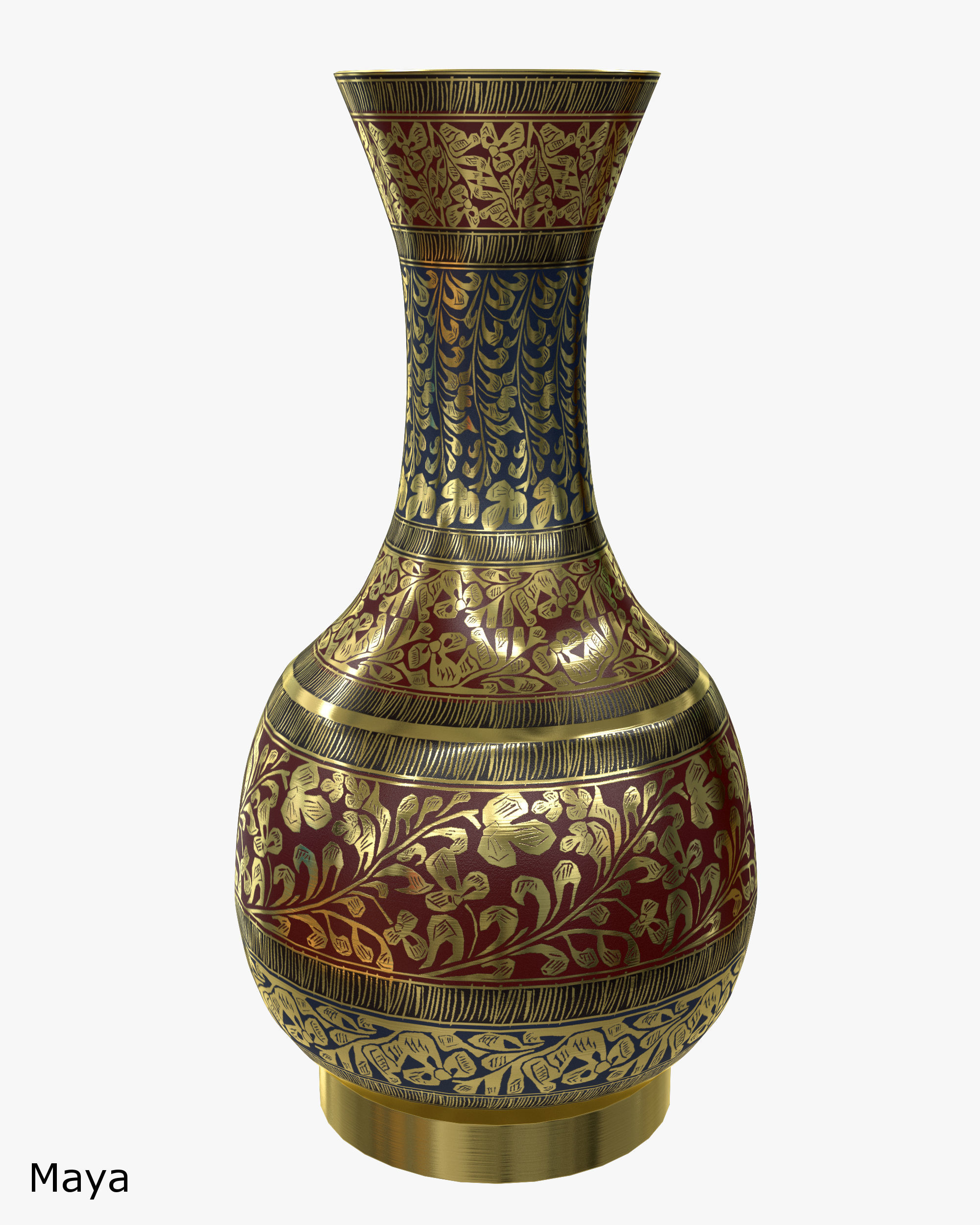 Low-poly Ewer Low-poly 3D model_13