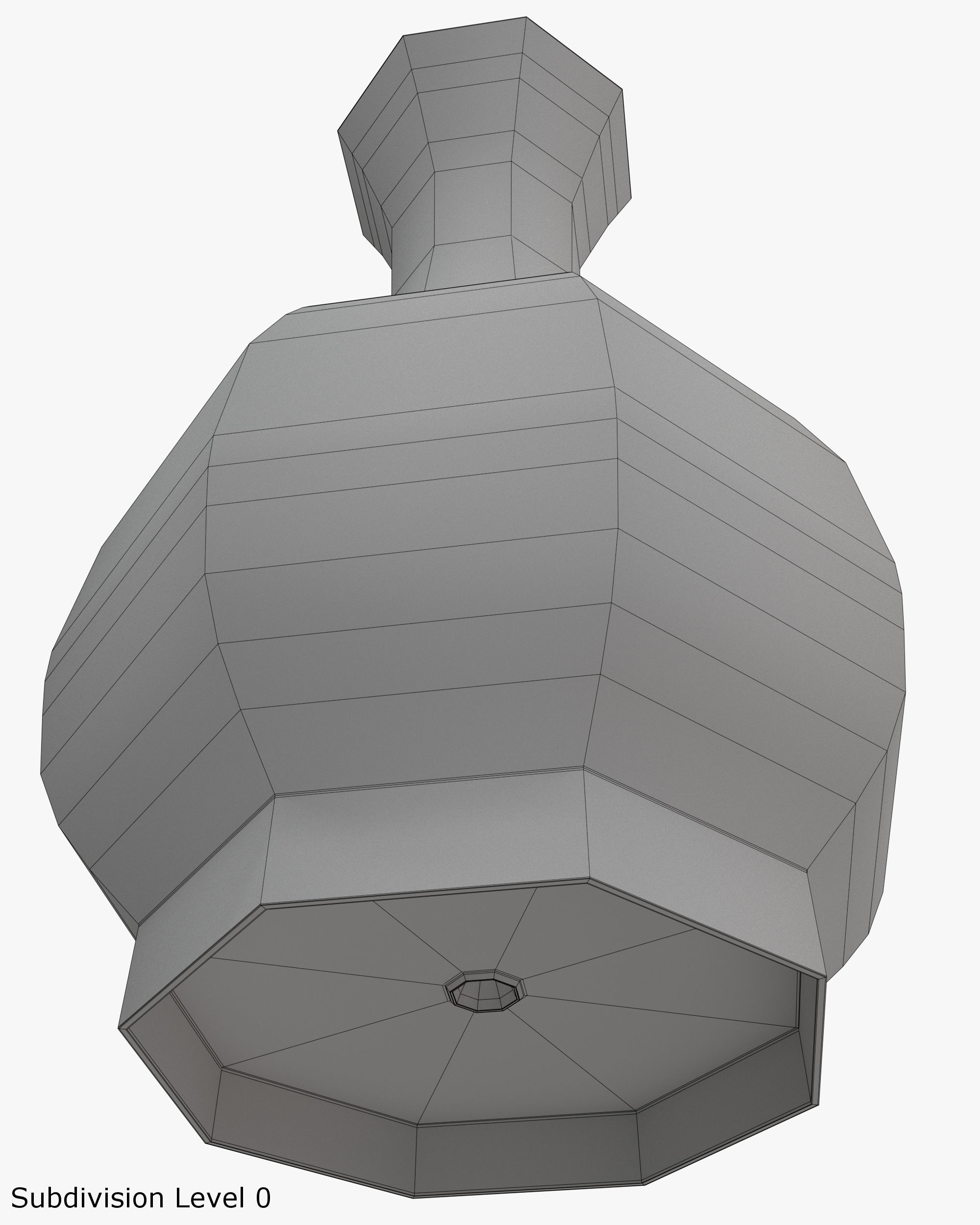 Low-poly Ewer Low-poly 3D model_18