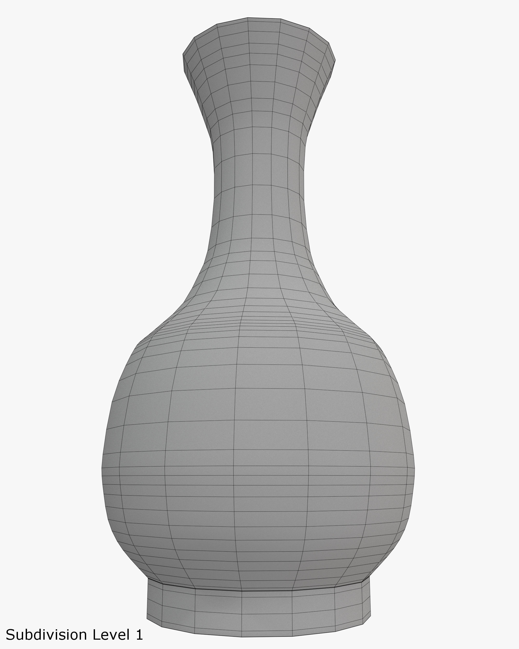 Low-poly Ewer Low-poly 3D model_20