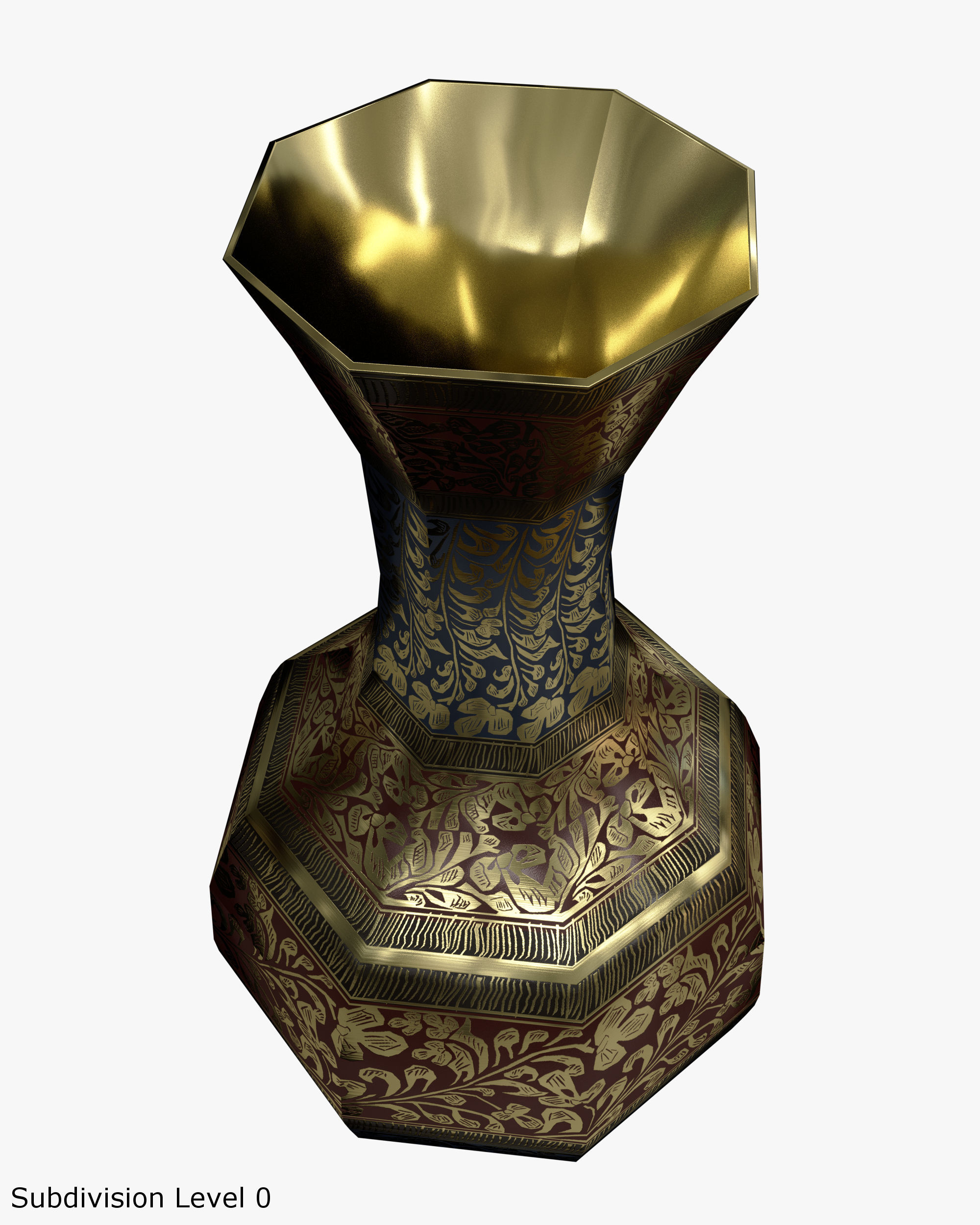 Low-poly Ewer Low-poly 3D model_10