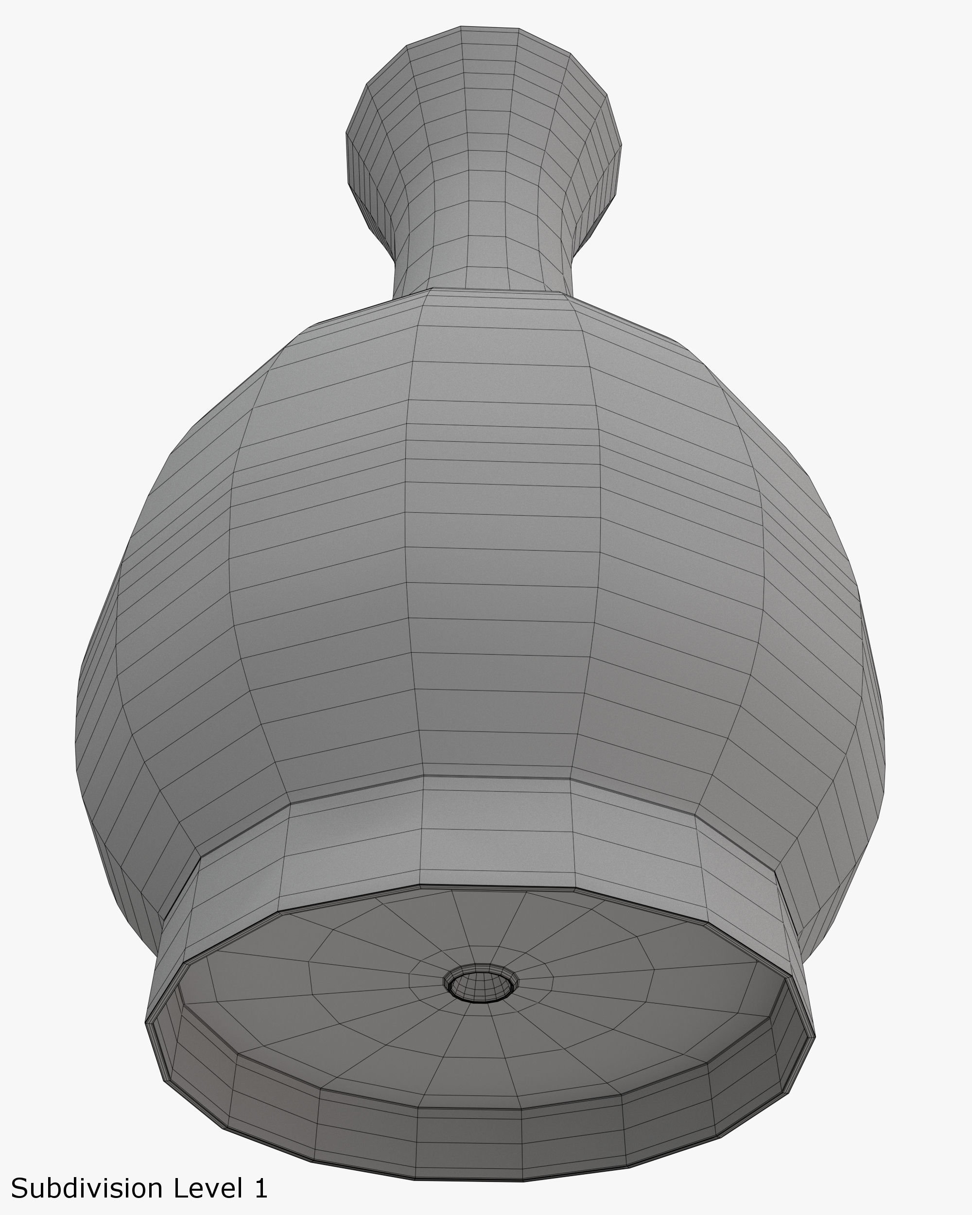 Low-poly Ewer Low-poly 3D model_22