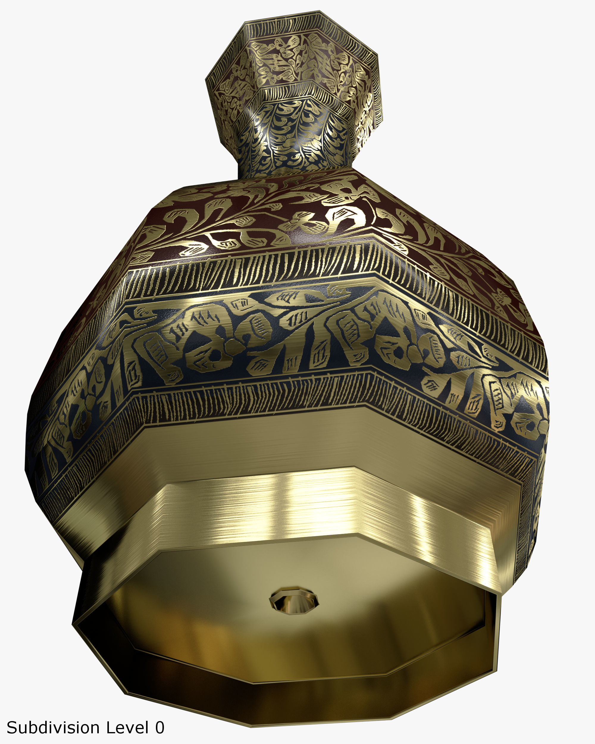 Low-poly Ewer Low-poly 3D model_11