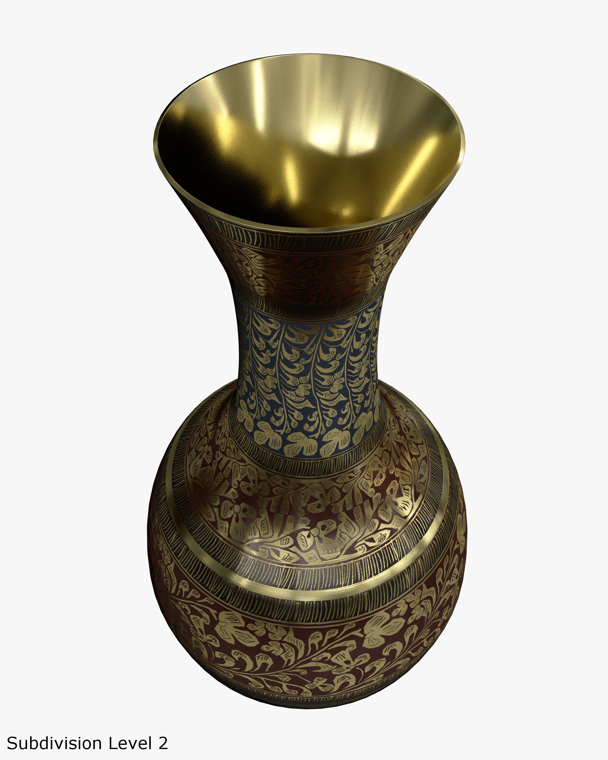 Low-poly Ewer Low-poly 3D model_2