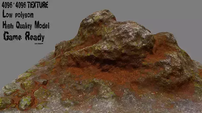 Rocks rock with lot of dirt