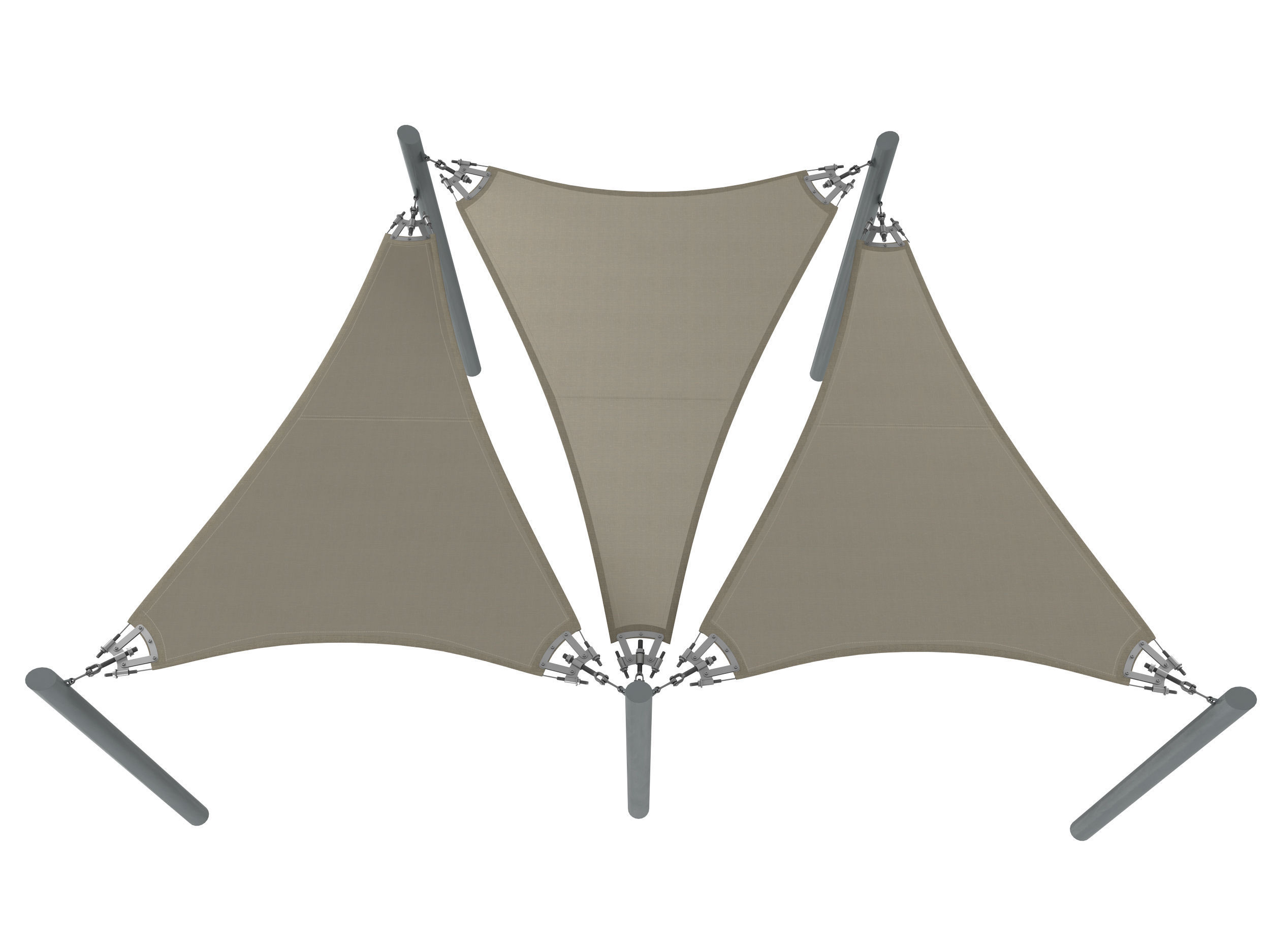 Pool Tent 3D model_3