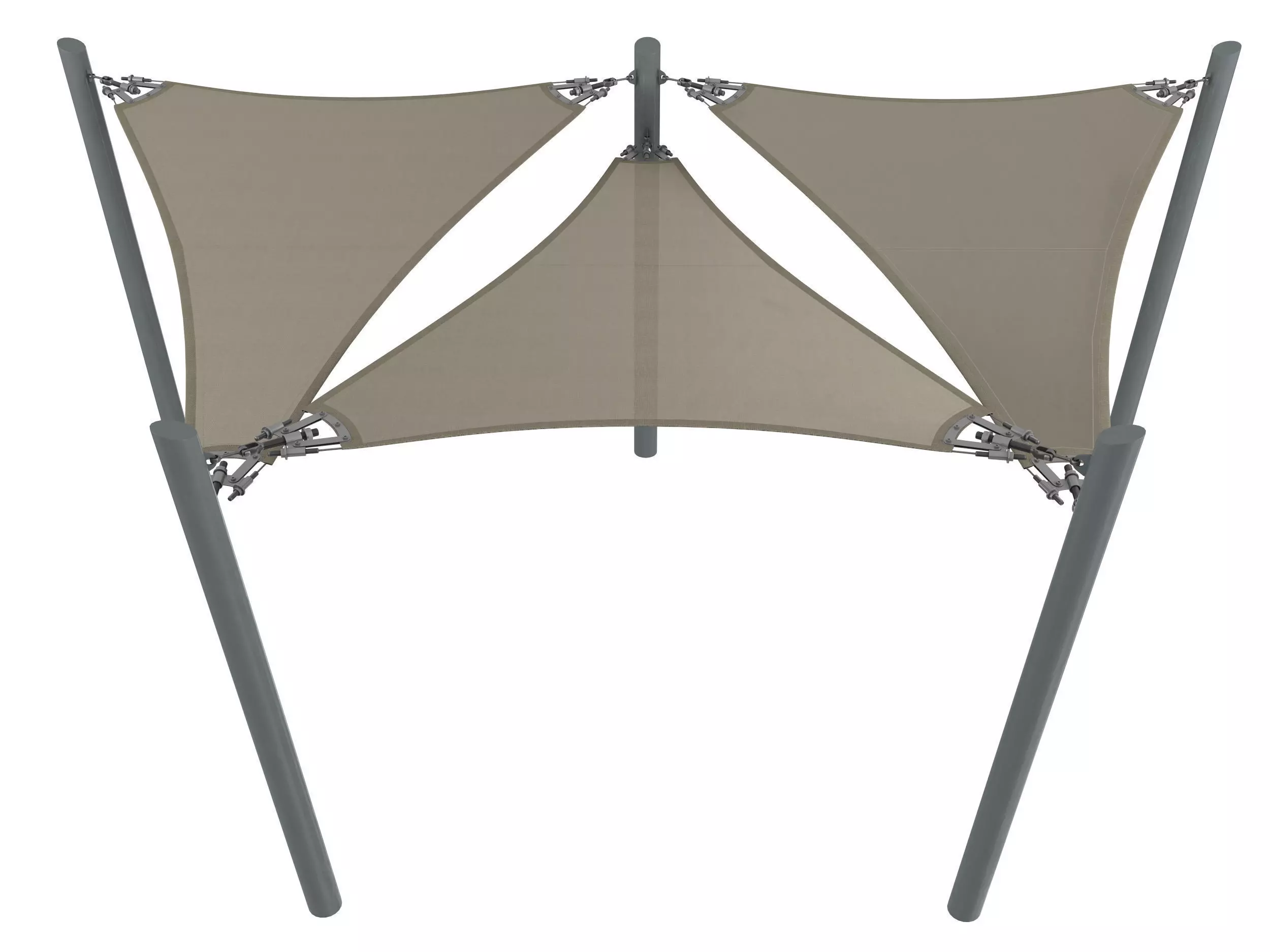 Pool Tent 3D model_0