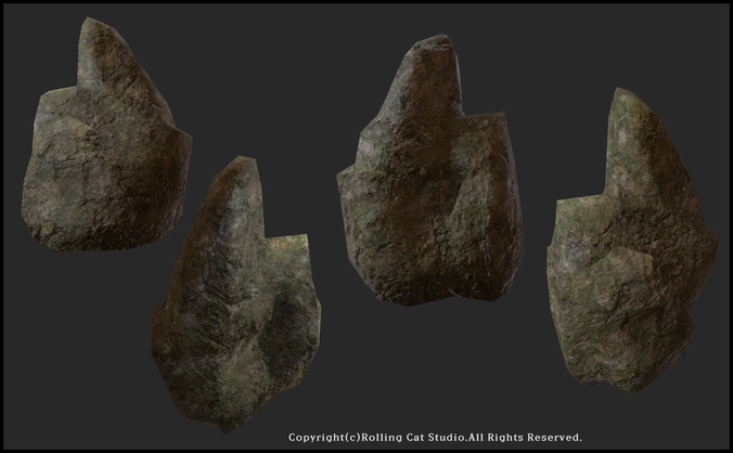 Realistic Rocks Pack A