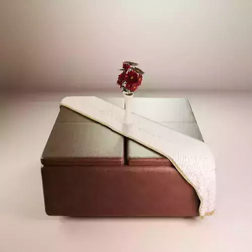 Luxury Square Ottoman