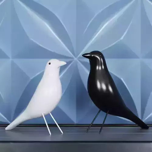 Figurine Eames House Bird 3D model