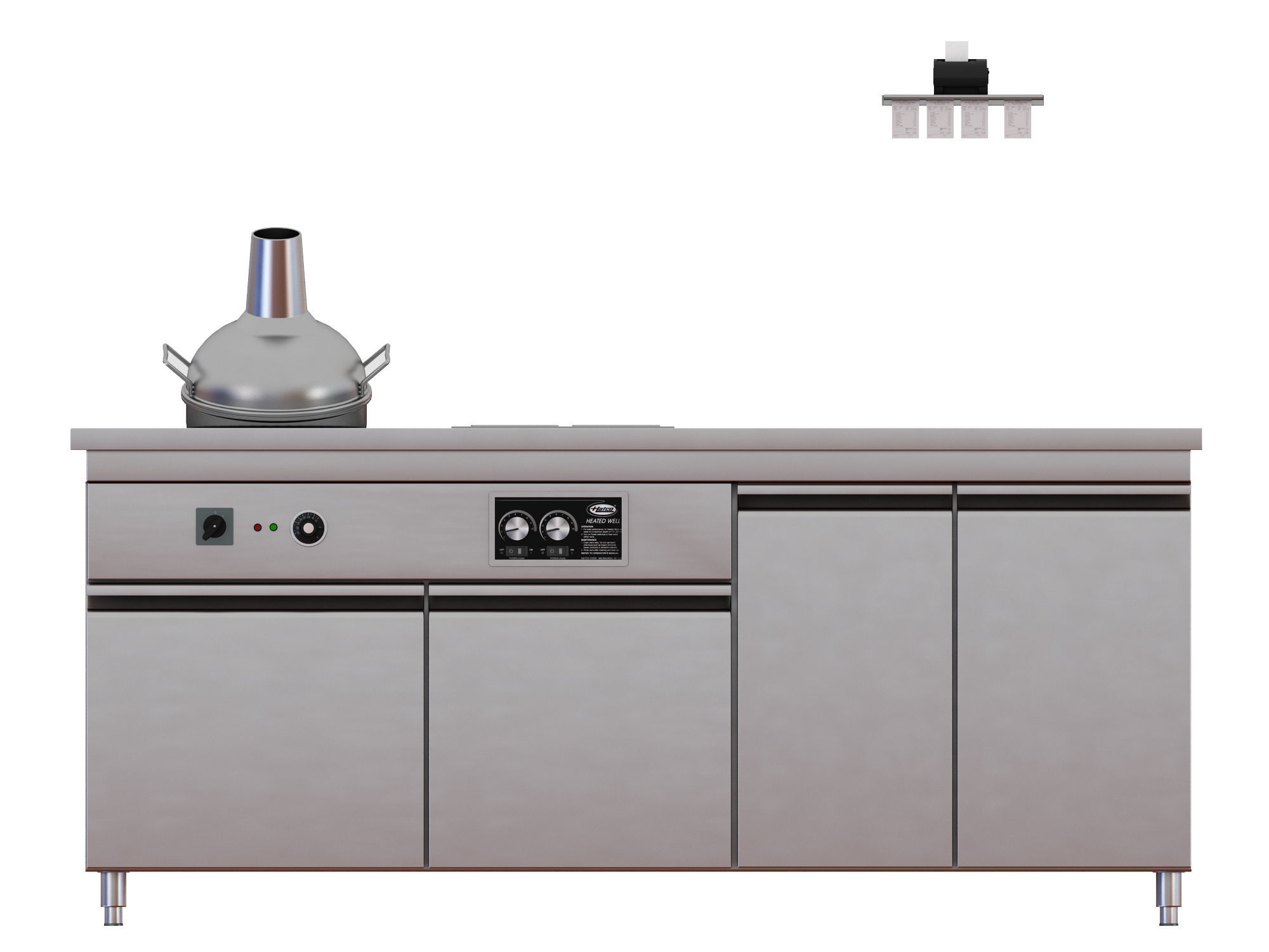 Food Well 3D model_2